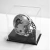 Mini Football Helmet Mirror Back with Solid Black Base view 1