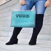 VViViD Foldable Yoga Mat Exercise Mat Thick PVC Padded Square Tile 6ft x 2ft (Value 2-Pack) view 4