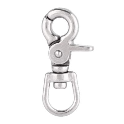 Alomejor Swivel Snap Hook Stainless Steel Clasp Houseboat Accessories(5pcs)