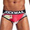 JOCKMAIL Sexy Men Underwear Hot Fun Playful Printed Briefs Panties Shorts (L, 5) view 1