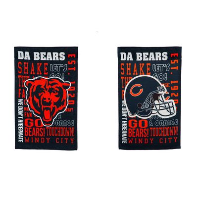 Chicago Bears Fan Rules Garden Flag - 13 x 18 Inches