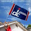 Washington Wizards Flag Pole and Bracket Set view 2