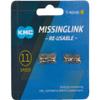 KMC Missing Link 11-Speed Silver (Blue) view 2