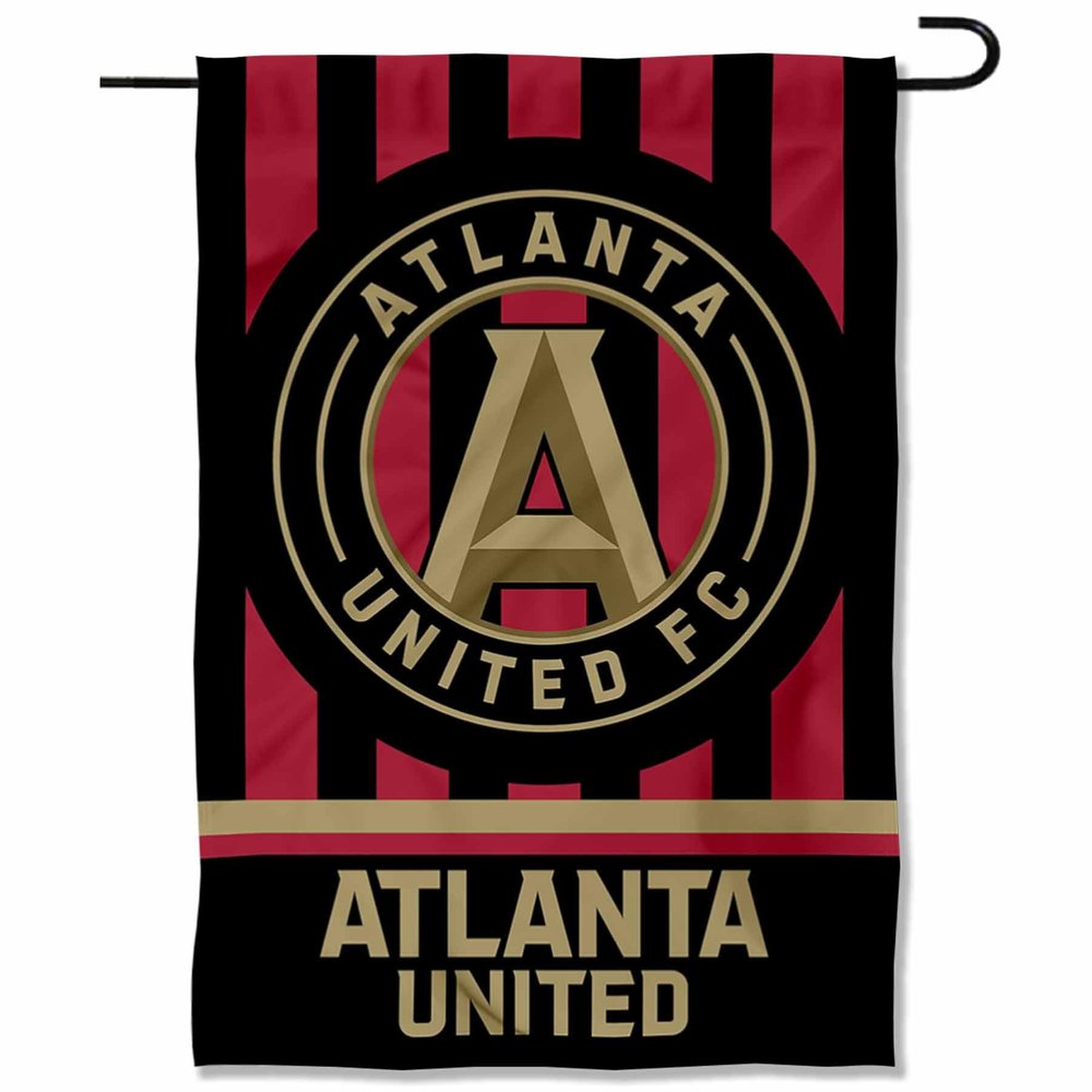 Atlanta United Football Club Field Stripe Double Sided Garden Flag
