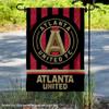 Atlanta United Football Club Field Stripe Double Sided Garden Flag view 2