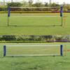 SculPong Portable Large Volleyball Badminton Tennis Net with Carrying Bag Stand/Frame (14FT) view 4