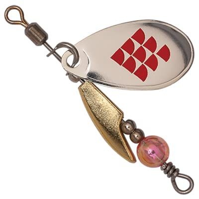 Palms SMG Lure, Spinwalk Clevis 0.2 oz (5.5 g), Silver, Matte Gold