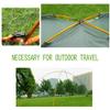 Tent Poles Replacement, Lightweight Tent Pole Repair Kit -24 Sections Aluminum Alloy Anti- Windproof Tent Poles Awning Poles for Outdoor Camping view 3