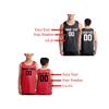 Personalize Your Own Team Basketball Jersey with Your Custom Name and Number (US, Alpha, Large, Regular, Regular, Irongrey White) view 4