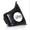 Fairtex BPV1 Muaythai Training Belly Pad | Core Protection for Coaches in Boxing, Muay Thai, Kickboxing | Syntek Leather |Maximum Durability, Secure Fit | Multi-Sport Body Protector-(Black/White) view 3