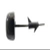 Z-Man Z-Man, Neko Shromz Hooks, 1/10 oz Weight, Black, Package of 4 view 1