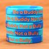 SayitBands Fifty (50) Be a Buddy Not a Bully Wristband Bracelets view 3