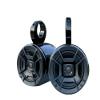 Krypt Towers Wakeboard Tower Speaker Cans Loaded w/Polk DB652 6.5" Wakeboarding Audio Pods, Clamp Sizes 1.25" - 3" (Black) view 1