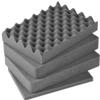 Pelican Case 1650 Replacement Foam Inserts Set (4 Pieces w/ 4" Centers) view 1