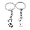 1 Item Metal Keychain Keyring Key Tags Chains Rings Jewelry Bag Charms CH6N9 Frog Prince view 1