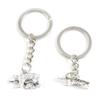 1 Item Metal Keychain Keyring Key Tags Chains Rings Jewelry Bag Charms Q6SR2 Bear Polar view 1