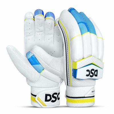 DSC Condor Motion Cricket Batting Gloves | Multicolor | Size: Mens | for Right-Hand Batsman