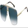 Carrera 1016/S Navigator Rimless Sunglasses, Women's Trendy Aviator Sunglasses with UV-Protective Lenses view 1