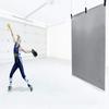 5 x 6 Softball Pitching Trainer Backstop Vinyl - Garage & Basement Trainer (Gray) view 1