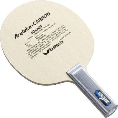 Butterfly Viscaria Table Tennis Blade ALC Blade - Professional Table Tennis Blade - Available in FL, and ST Handle Styles - Made in Japan