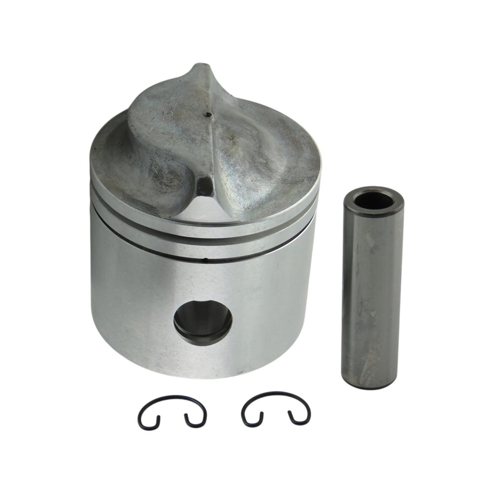 Asaki Piston Kit Compatible with OMC Johnson Evinrude 20/25/28/30/35 hp 0396576 Oversize 0.030" + Piston Ring