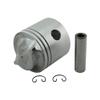 Asaki Piston Kit Compatible with OMC Johnson Evinrude 20/25/28/30/35 hp 0396576 Oversize 0.030" + Piston Ring view 3