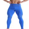 BRAVE PERSON Men's Mesh Yoga Trousers, Fitness Shorts, Cycling Pants D61-62 (M / 28"-32", D61-Blue) view 1