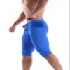BRAVE PERSON Men's Mesh Yoga Trousers, Fitness Shorts, Cycling Pants D61-62 (XL / 32"-37", D62-Blue) view 3