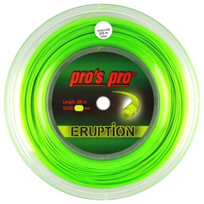 Pro's Pro Eruption Tennis String - 200m Reel - 1.18mm - Green