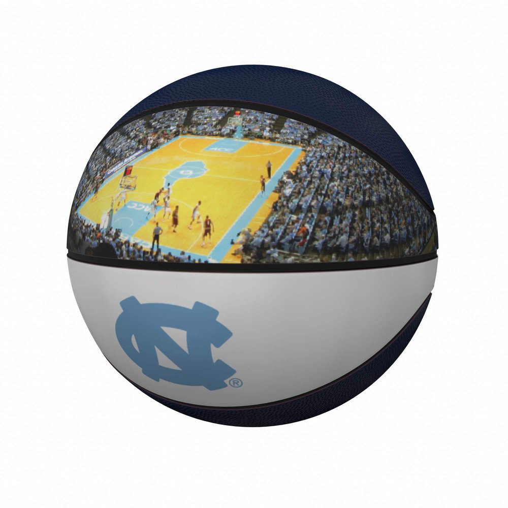 Logo Brands NCAA North Carolina Tar Heels Unisex North Carolina Official-Size Photo Basketball91FP - FS Photo BB, Light Blue, One Size
