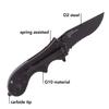 ETE Wortac 2.9" Folding Knife Combo Edge, G-10 Handle Worden view 3