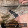 ETE Wortac 2.9" Folding Knife Combo Edge, G-10 Handle Worden view 4