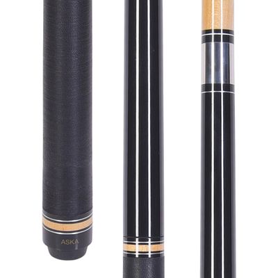 ASKA 28-Ounce Super Heavy Jump Break Cue Stick JBC Black, 3-Piece Jump/Break Cue