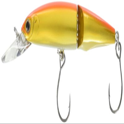 TackleHouse, Minnow, Bitstream Jointed, 3.3 inches (85 mm), 0.4 oz (11 g), Orange Gold #06 FDJ85 Lure
