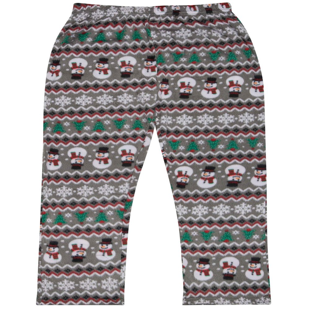 North 15 - Girls Super Cozy Minky Fleece Printed Pajama Bottom Lounge Pants-L1526G-Design3-8