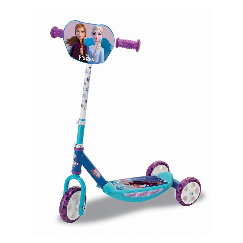 Smoby - Frozen 2-3-Wheel Scooter - Children's - Silent Wheels - 750181