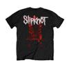 Slipknot Men's Devil Single - Logo Blur (Back Print) Slim Fit T-shirt Medium Black view 2