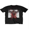 Slipknot Men's Devil Single - Logo Blur (Back Print) Slim Fit T-shirt Medium Black view 3