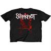 Slipknot Men's Devil Single - Logo Blur (Back Print) Slim Fit T-shirt Medium Black view 4