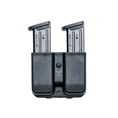 OWB Double Mag Pouch for S&W M&P 9/40, Sig P320, Beretta 92/96, Springfield XD 9/40 & More - USA Made - Signature Double Magazine Carrier with Tek-Lok Belt Attachment Clip by Blade-Tech Holsters