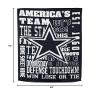 Dallas Cowboys Fan Rules House Flag - 28 x 44 Inches view 3