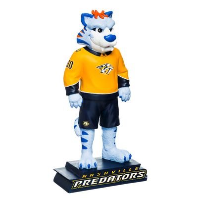 Team Sports America NHL Nashville Predators Fun Colorful Mascot Statue 12 Inches Tall