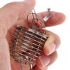 BESPORTBLE 5PCS Fishing Bait Cage Stainless Steel Lure Cage Bait Fishing Basket Feeder Holder Small Tackle view 2