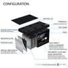 Mighty Max Battery 12V 15AH F2 Battery Replacement for X-treme X-110-4 Pack view 3