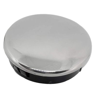 Almencla Stainless Steel Boat Steering Wheel Cap Marine Yacht Steering Wheel Plastic Snap in Center Cap Button