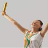 Zhehao 3 Pcs Aluminum Track Field Relay Baton Race Batons Equipments Running Track Relay Batons Suitable for Sports Outdoor Practice Athlete Students Office Field Race Tools(Gold) view 4