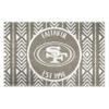 FANMATS 26184 NFL - San Francisco 49ers Southern Style Starter Mat Accent Rug - 19in. x 30in. | Sports Fan Home Decor Rug and Tailgating Mat view 1