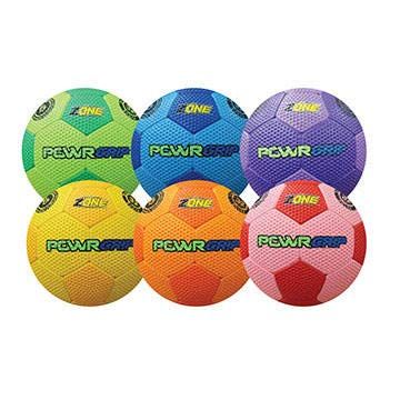 Palos Sports The Zone PowRGRIP Soccer Ball Set of 6 Colors (Size 4)