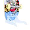 Origami Skateboard Stand Translucent -Skate Board Holder by Skater Trainers - Great Accessories Rack for Kids, Teens, Boys, and Adults- Display for Trick and Street Decks - Better than a Wall Mount view 1