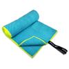 Flow Microfiber Quick Dry Swim Towel - Pool Towels for Competitive Swimming and Other Water Sports with Medium and Large Options Available (Blue, Large (60 x 30)) view 3